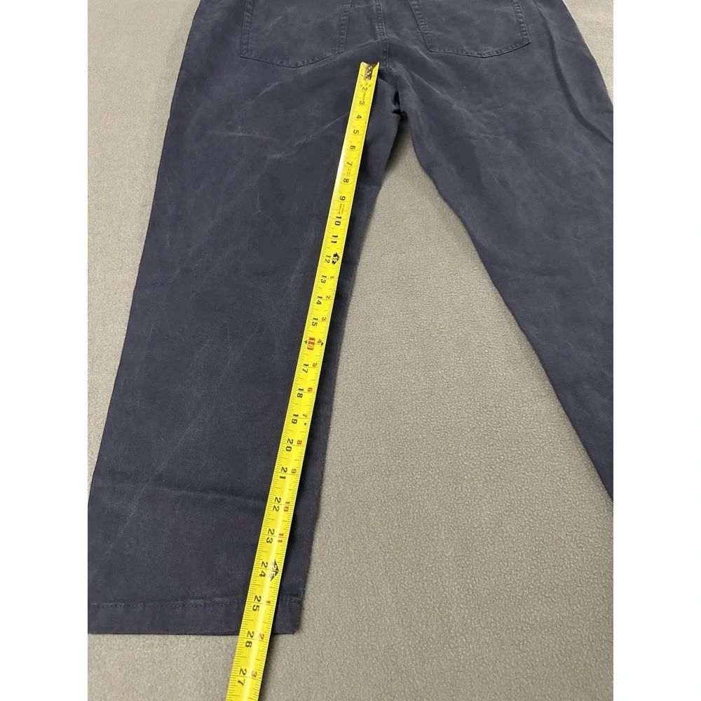 Rhône Men's Blue Jeans Size 35x26 Hemmed